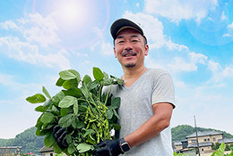 食べることが大好きな農家です！